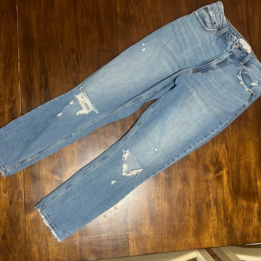 Abercrombie The skinny high rise jeans